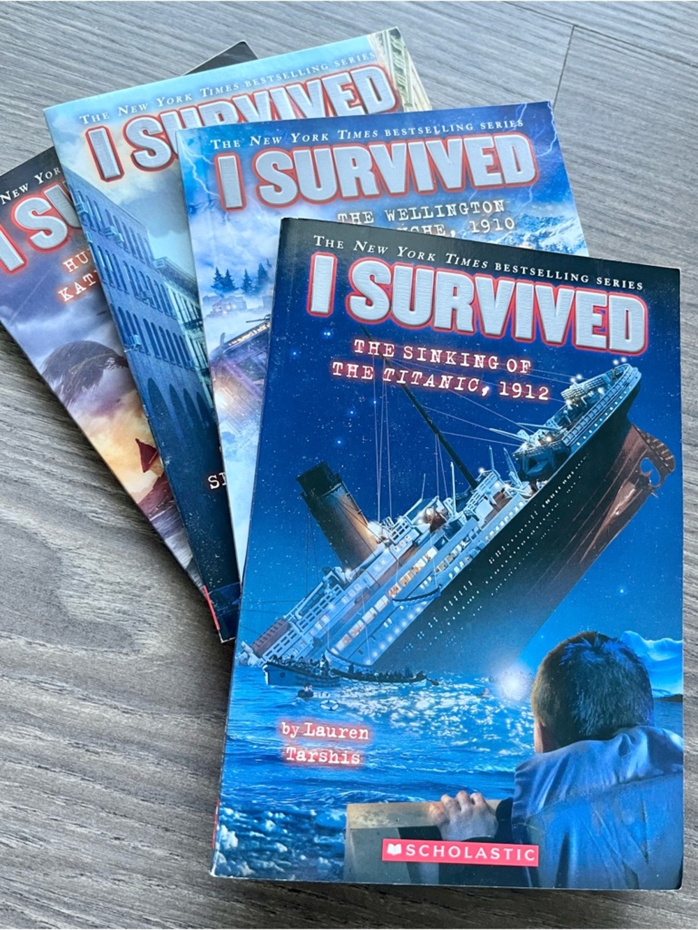 I Survived Series 4-Book Set (Not sold separately)